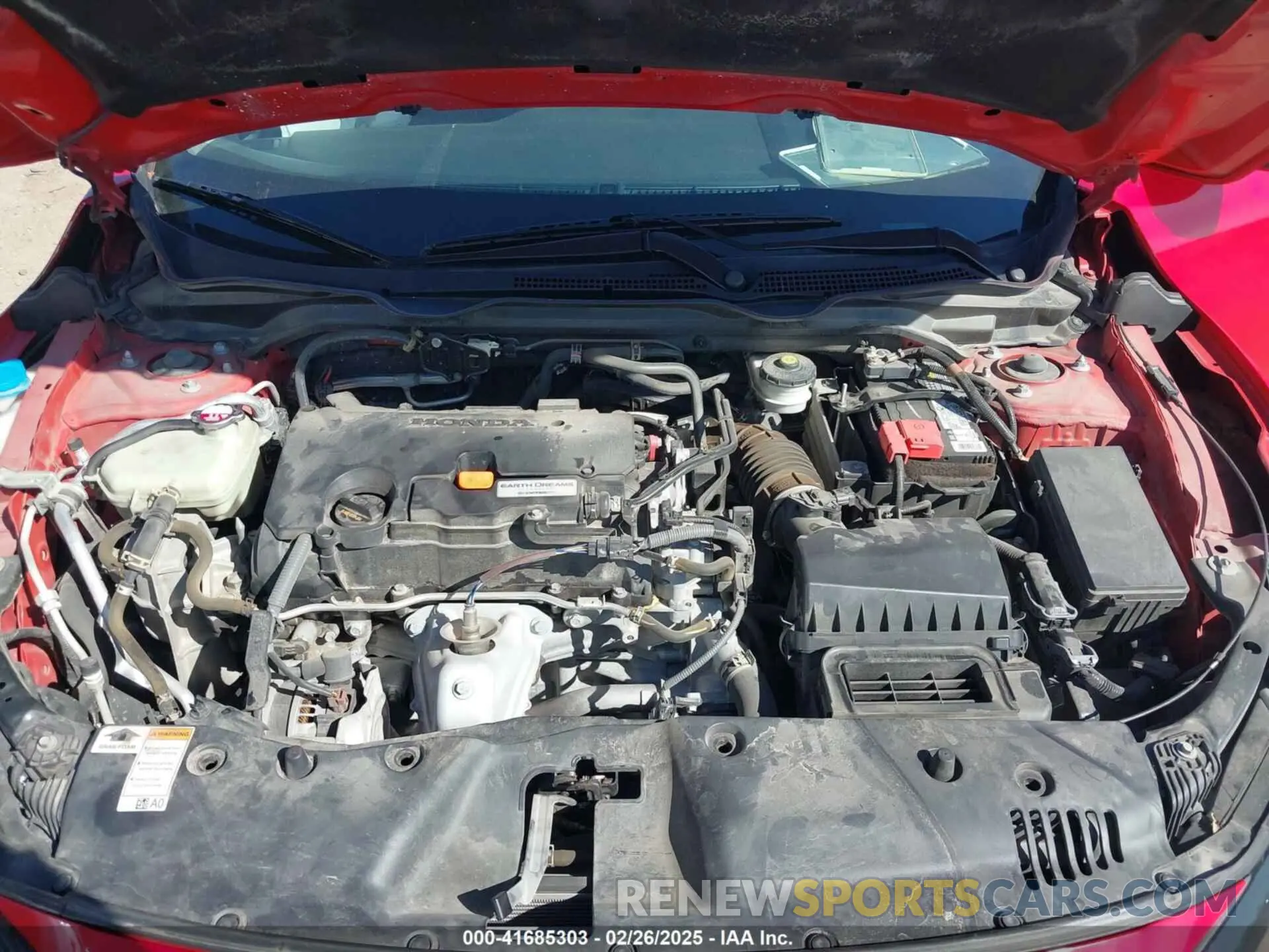 10 fotografías del automóvil dañado 2HGFC2F6XKH537127 HONDA CIVIC 2019