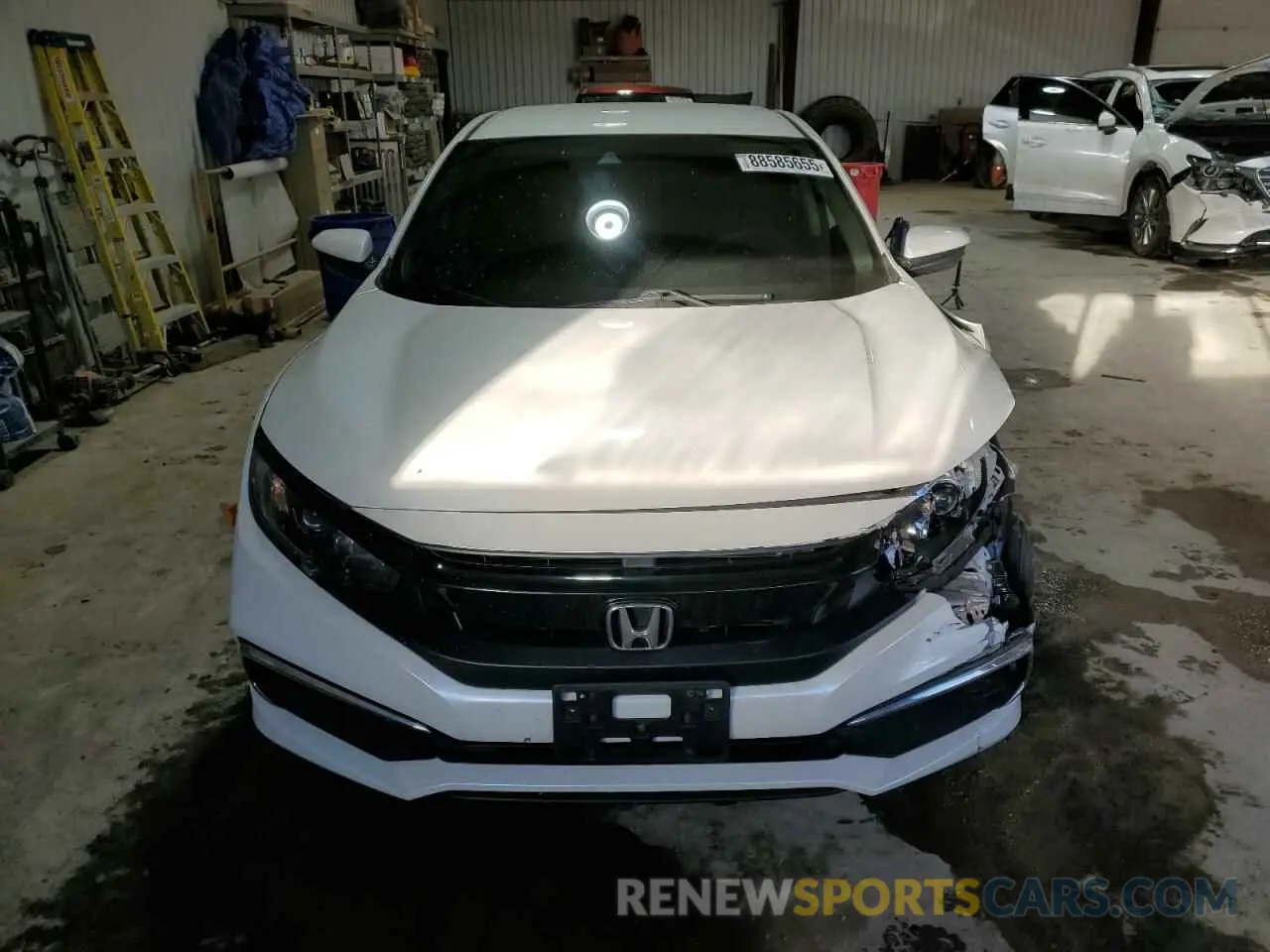 5 fotografías del automóvil dañado 2HGFC2F6XKH546491 HONDA CIVIC 2019