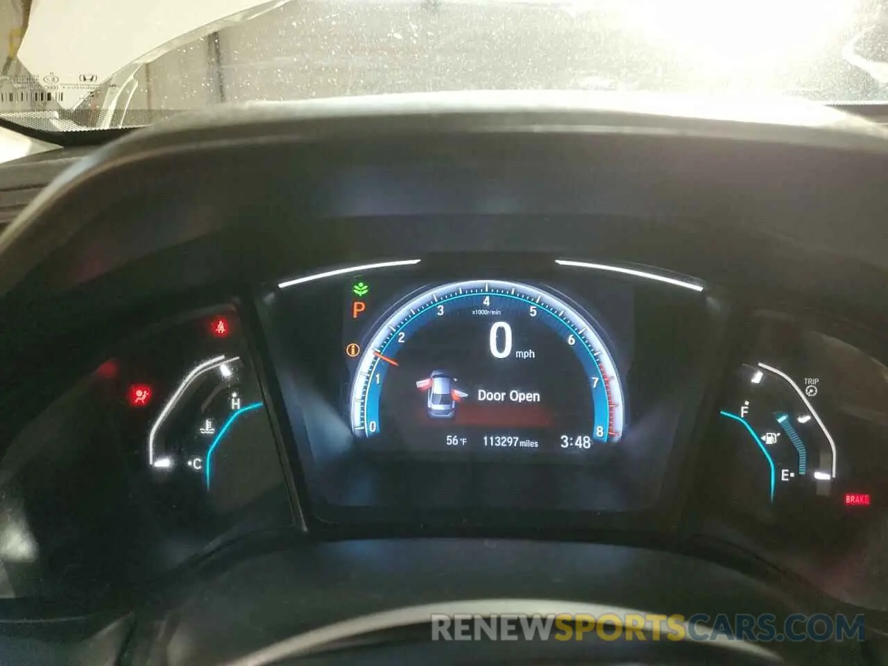 9 fotografías del automóvil dañado 2HGFC2F6XKH546491 HONDA CIVIC 2019