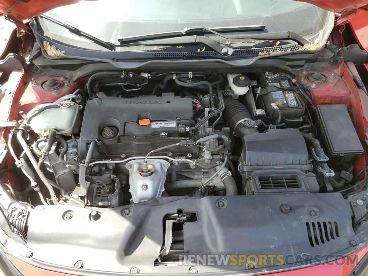 11 fotografías del automóvil dañado 2HGFC2F6XKH563002 HONDA CIVIC 2019