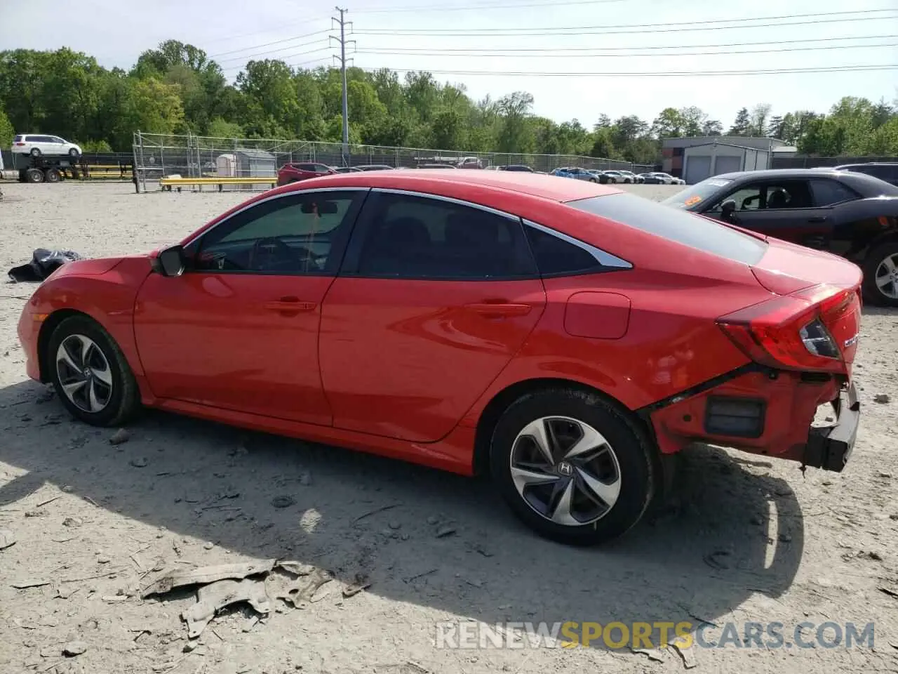 2 fotografías del automóvil dañado 2HGFC2F6XKH563002 HONDA CIVIC 2019