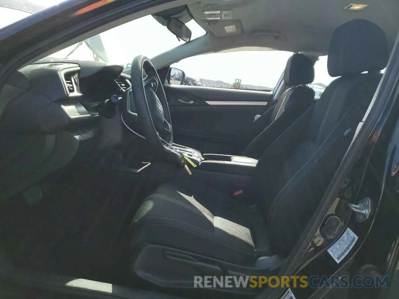 7 fotografías del automóvil dañado 2HGFC2F6XKH565719 HONDA CIVIC 2019