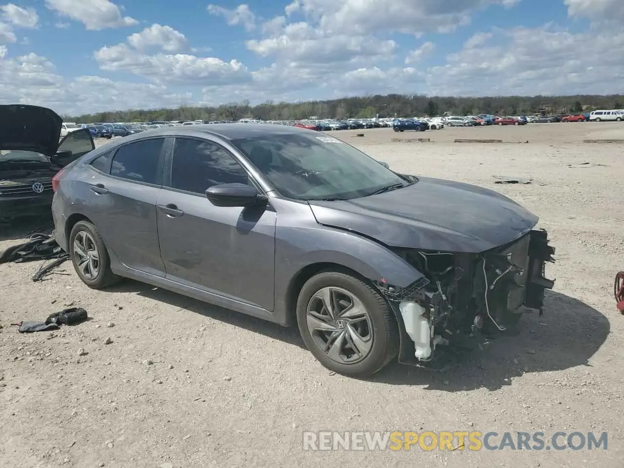 4 fotografías del automóvil dañado 2HGFC2F6XKH569480 HONDA CIVIC 2019