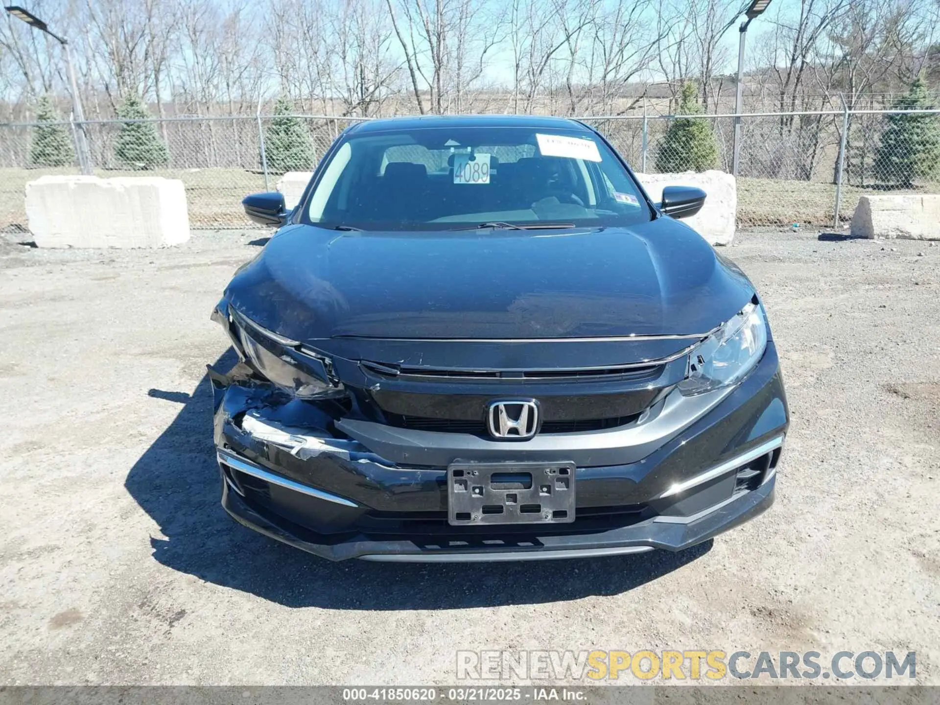 12 fotografías del automóvil dañado 2HGFC2F6XKH585601 HONDA CIVIC 2019