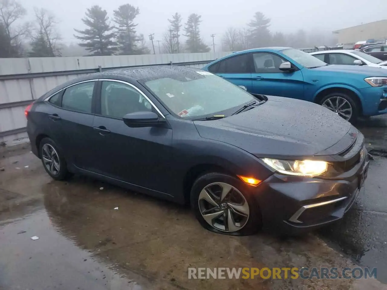 4 fotografías del automóvil dañado 2HGFC2F6XKH588174 HONDA CIVIC 2019