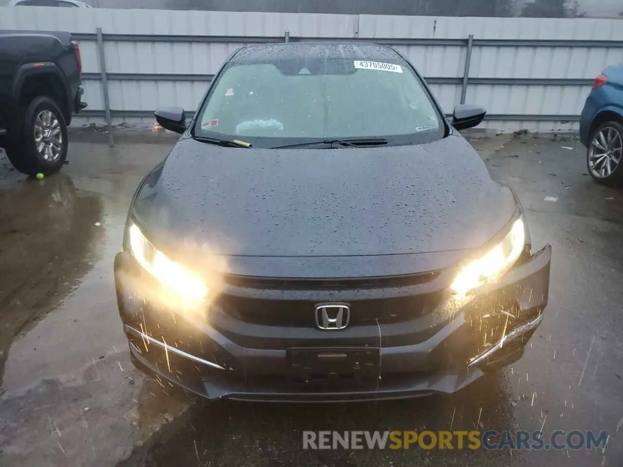 5 fotografías del automóvil dañado 2HGFC2F6XKH588174 HONDA CIVIC 2019