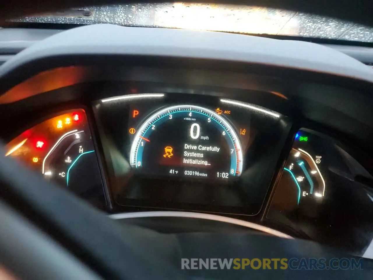 9 fotografías del automóvil dañado 2HGFC2F6XKH588174 HONDA CIVIC 2019