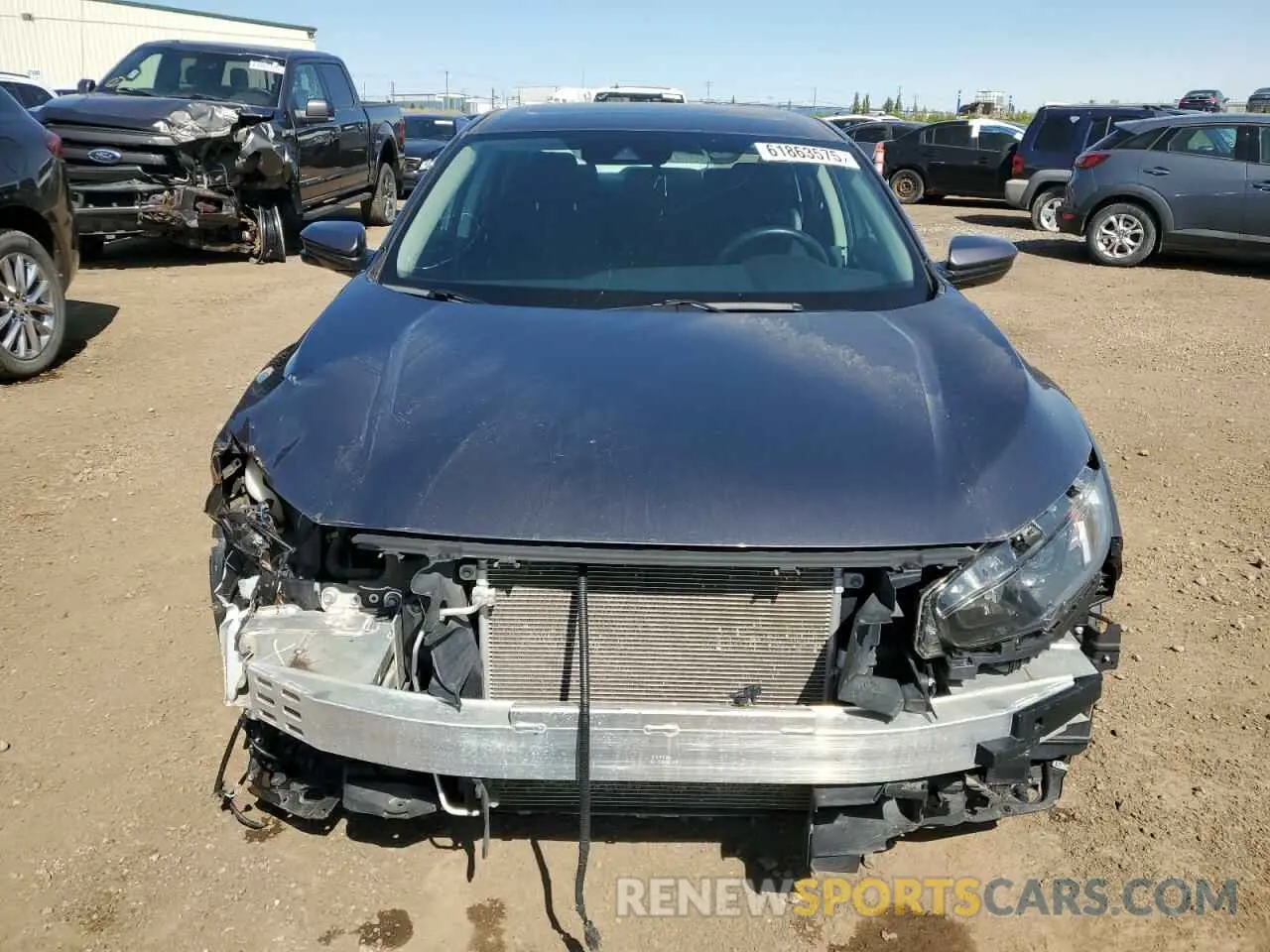 5 fotografías del automóvil dañado 2HGFC2F71KH010439 HONDA CIVIC 2019