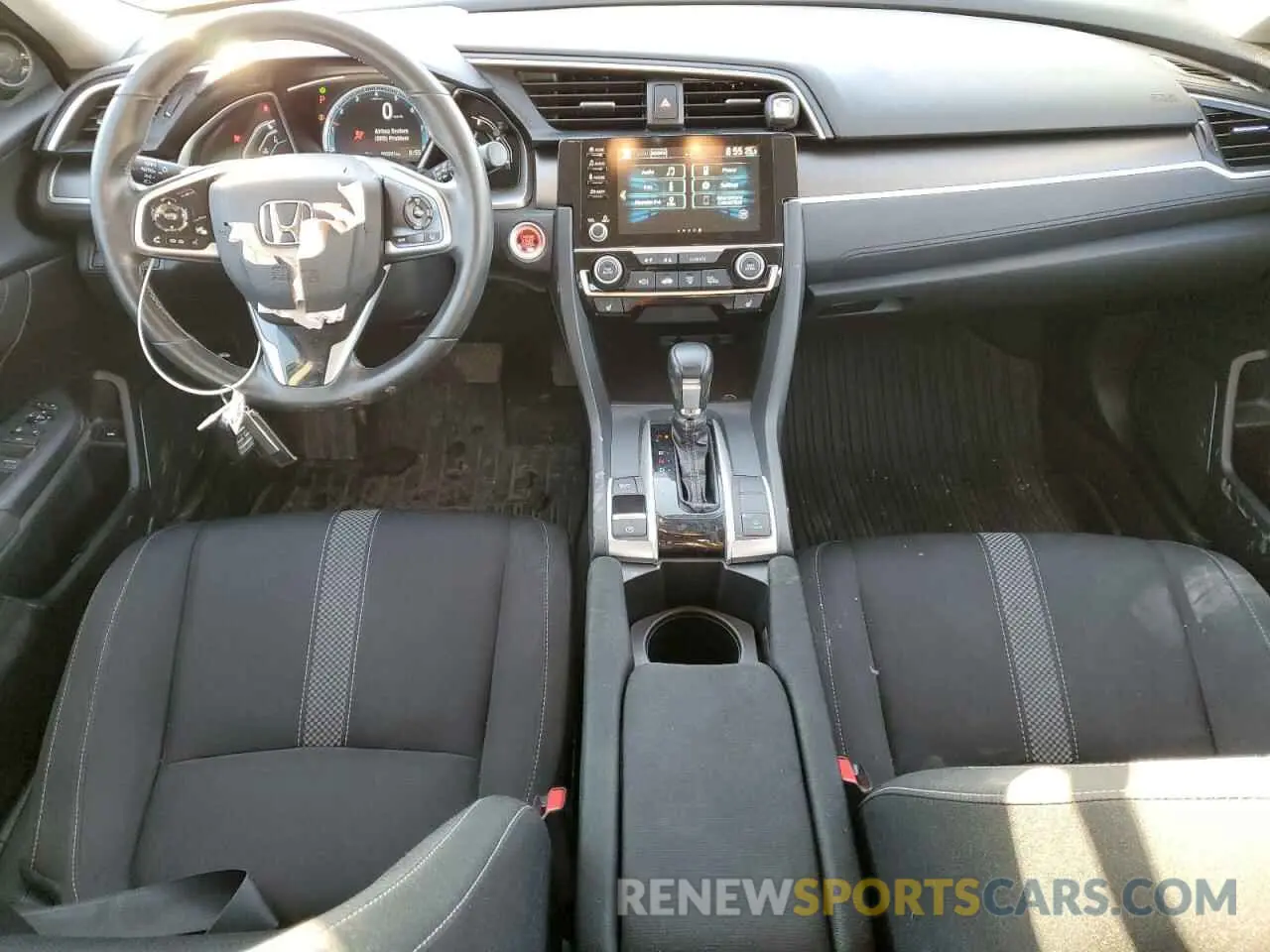 8 fotografías del automóvil dañado 2HGFC2F71KH010439 HONDA CIVIC 2019