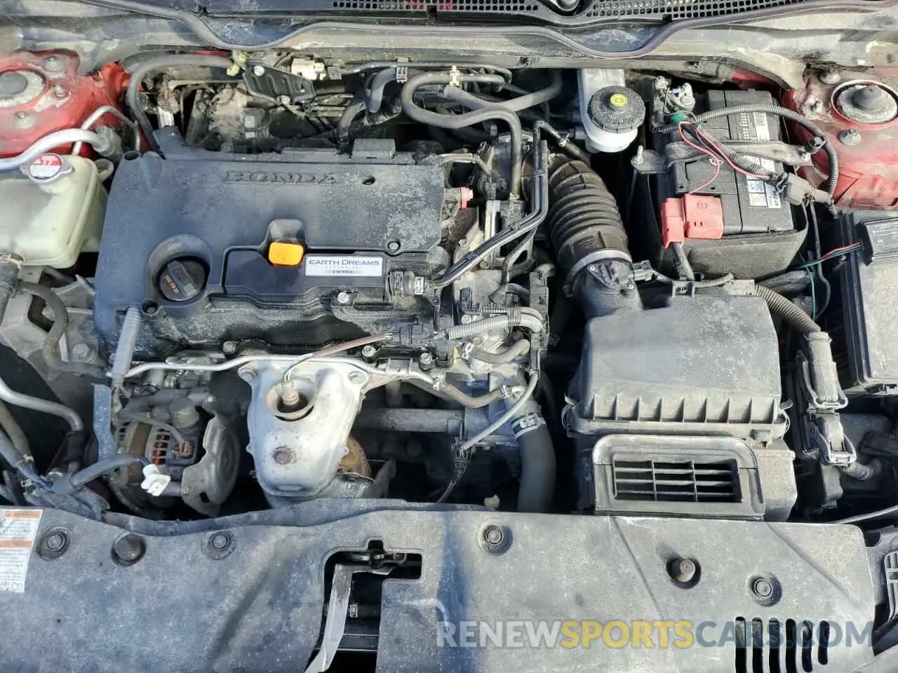 11 fotografías del automóvil dañado 2HGFC2F77KH041503 HONDA CIVIC 2019