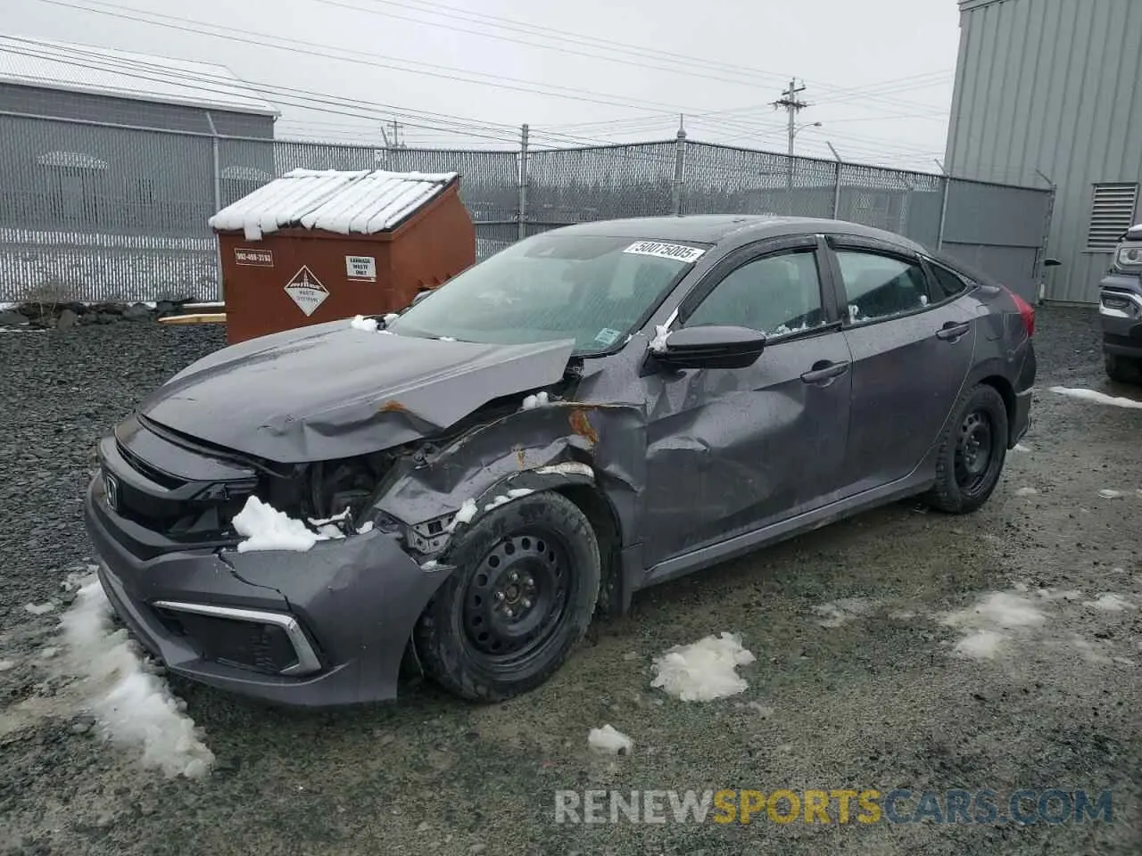 1 fotografías del automóvil dañado 2HGFC2F7XKH022203 HONDA CIVIC 2019