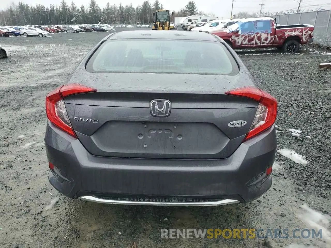 6 fotografías del automóvil dañado 2HGFC2F7XKH022203 HONDA CIVIC 2019