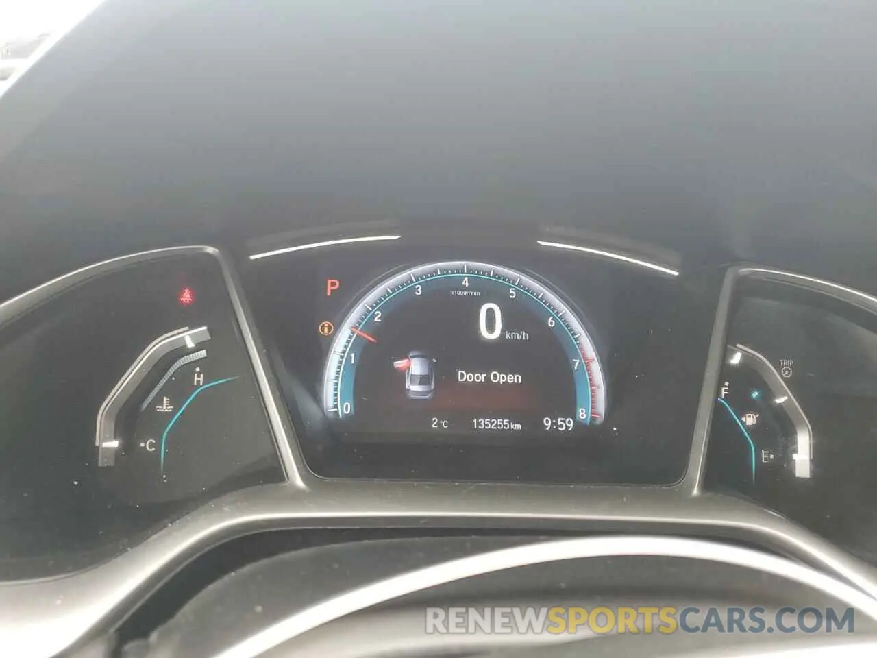 9 fotografías del automóvil dañado 2HGFC2F7XKH022203 HONDA CIVIC 2019