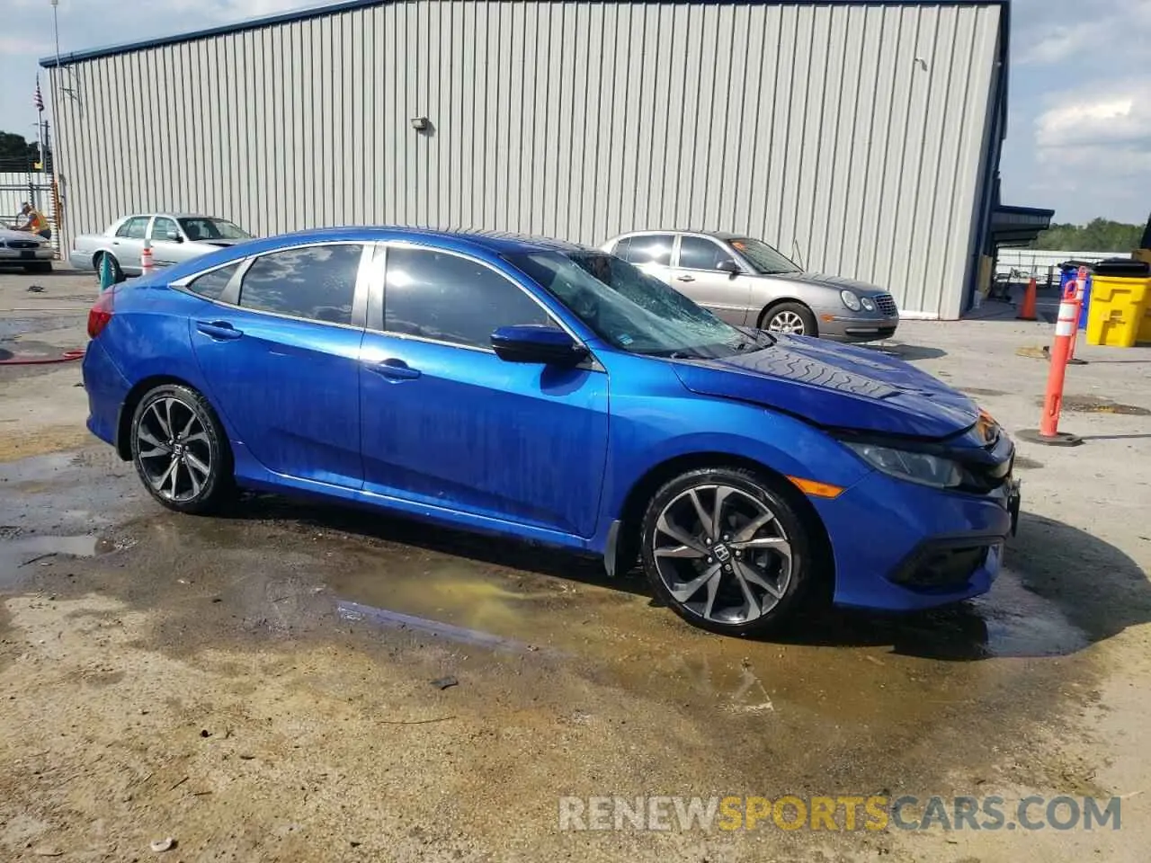 4 fotografías del automóvil dañado 2HGFC2F80KH521441 HONDA CIVIC 2019