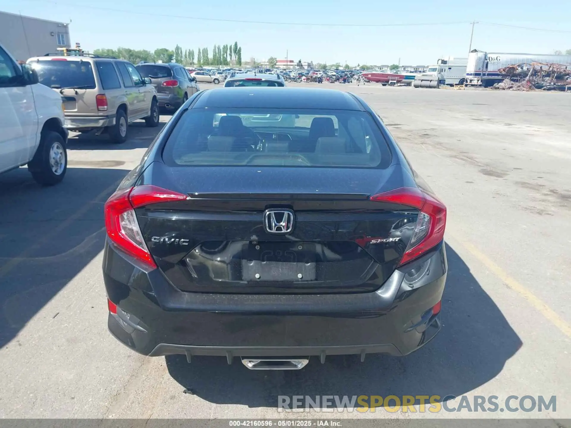 16 fotografías del automóvil dañado 2HGFC2F80KH525781 HONDA CIVIC 2019