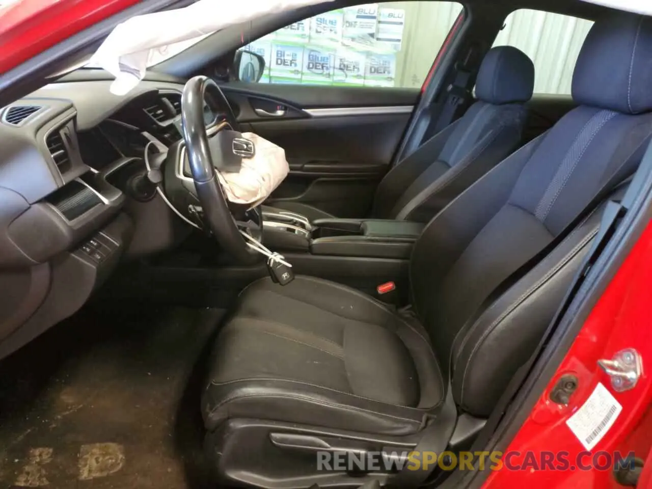 7 fotografías del automóvil dañado 2HGFC2F80KH536070 HONDA CIVIC 2019