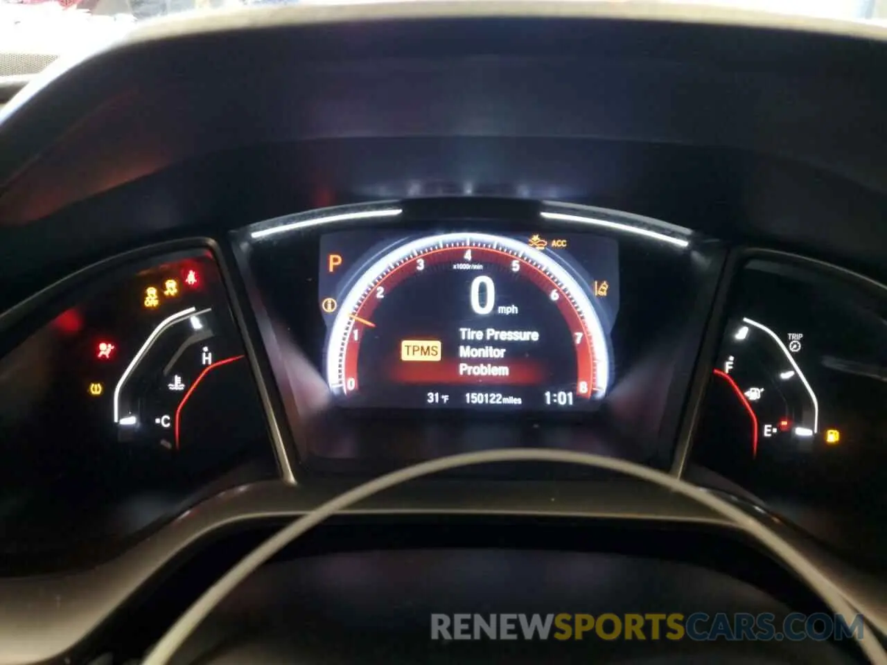 9 fotografías del automóvil dañado 2HGFC2F80KH536070 HONDA CIVIC 2019
