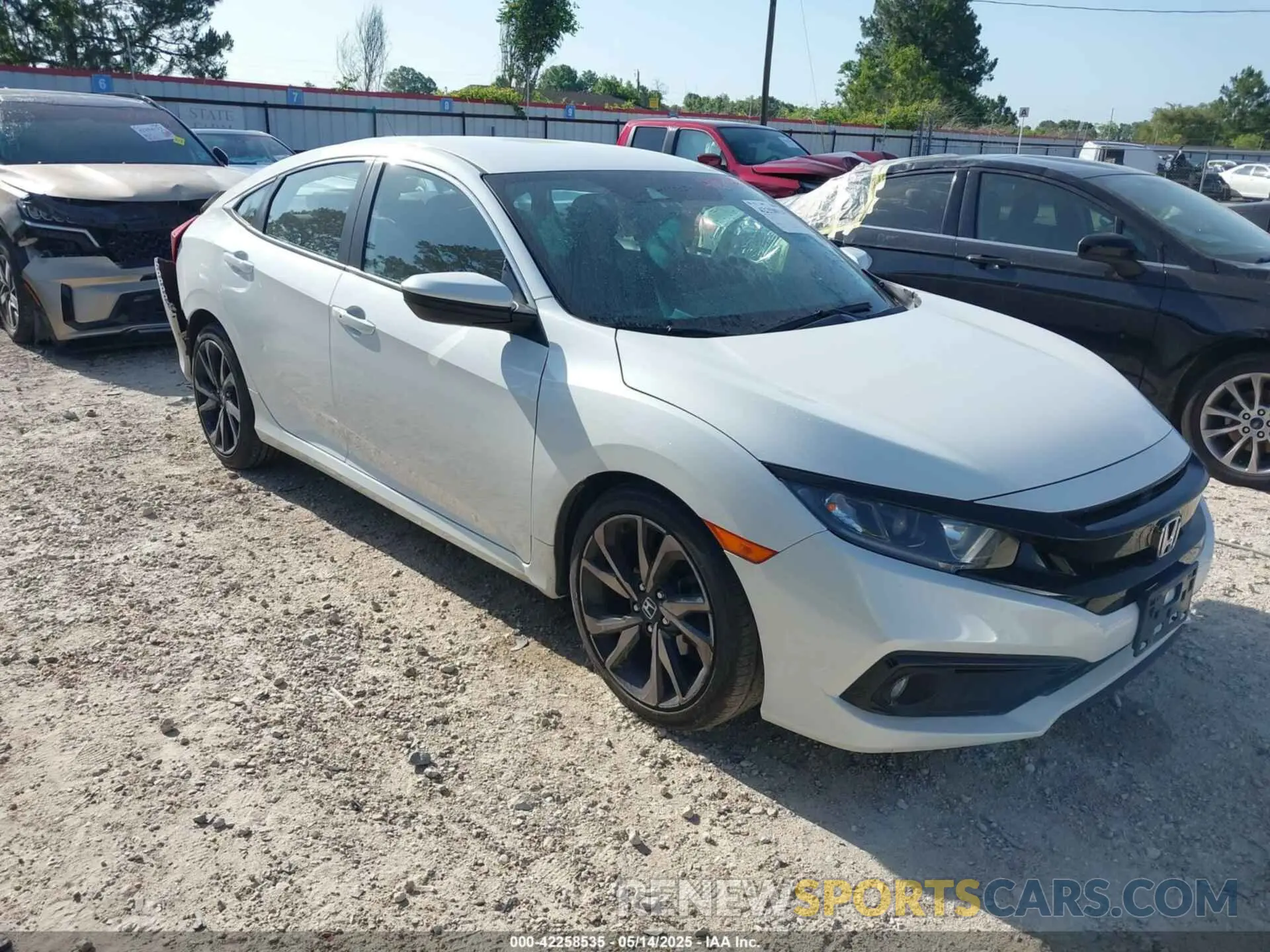1 fotografías del automóvil dañado 2HGFC2F80KH539437 HONDA CIVIC 2019