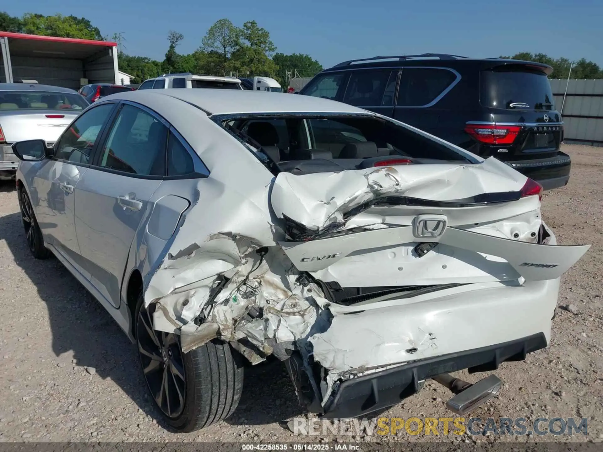 6 fotografías del automóvil dañado 2HGFC2F80KH539437 HONDA CIVIC 2019