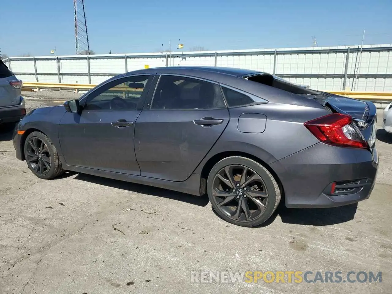 2 fotografías del automóvil dañado 2HGFC2F80KH565567 HONDA CIVIC 2019