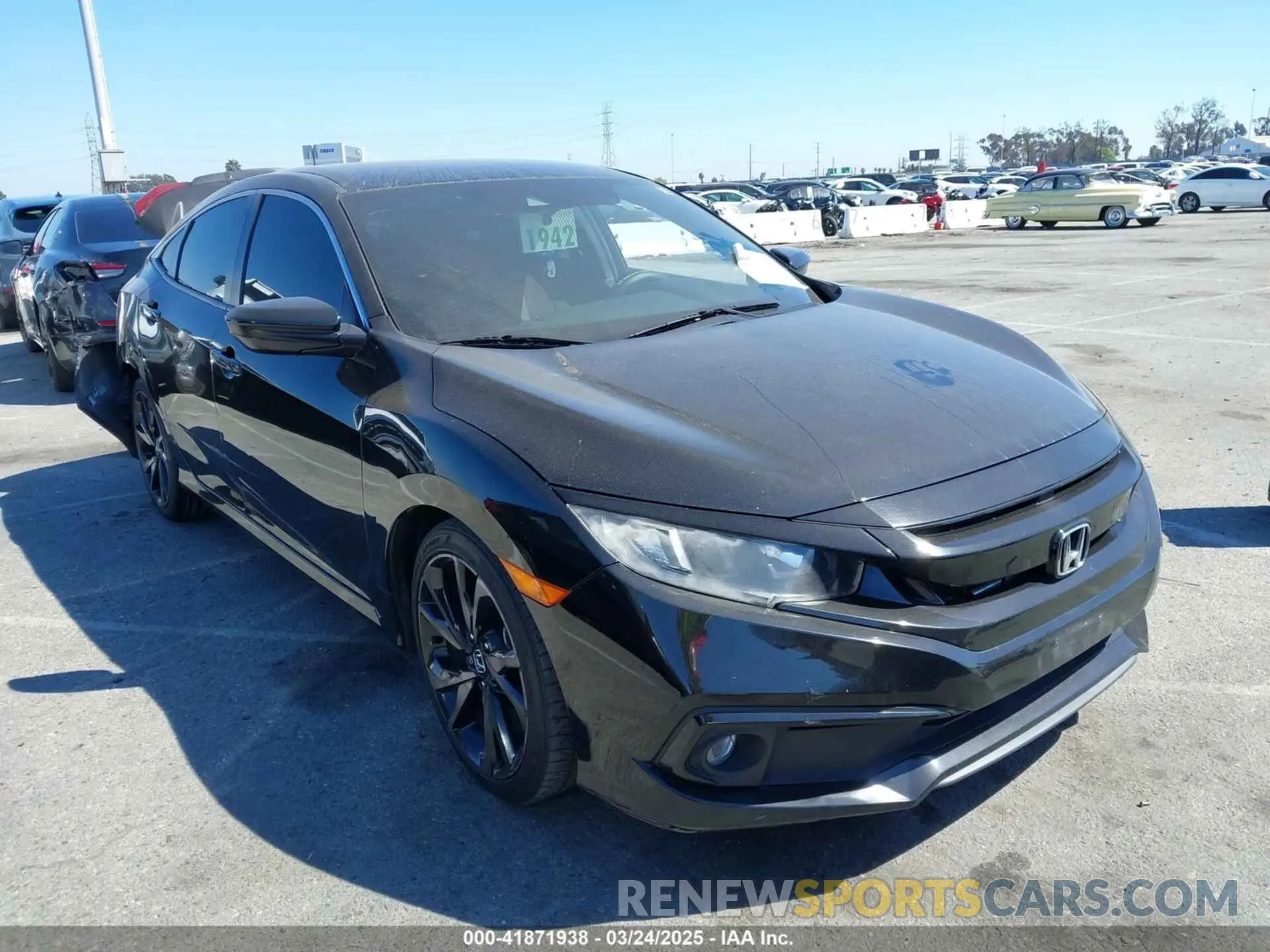 1 fotografías del automóvil dañado 2HGFC2F80KH577489 HONDA CIVIC 2019
