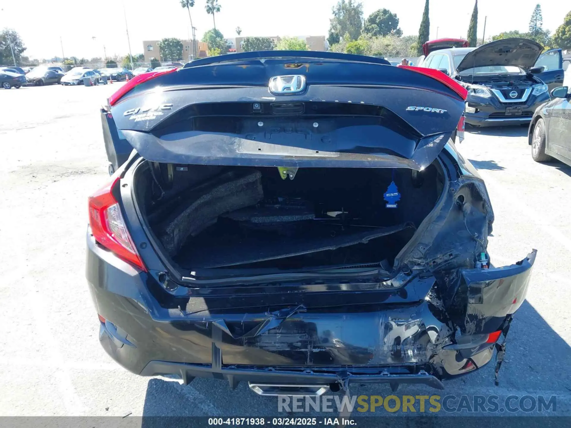 17 fotografías del automóvil dañado 2HGFC2F80KH577489 HONDA CIVIC 2019