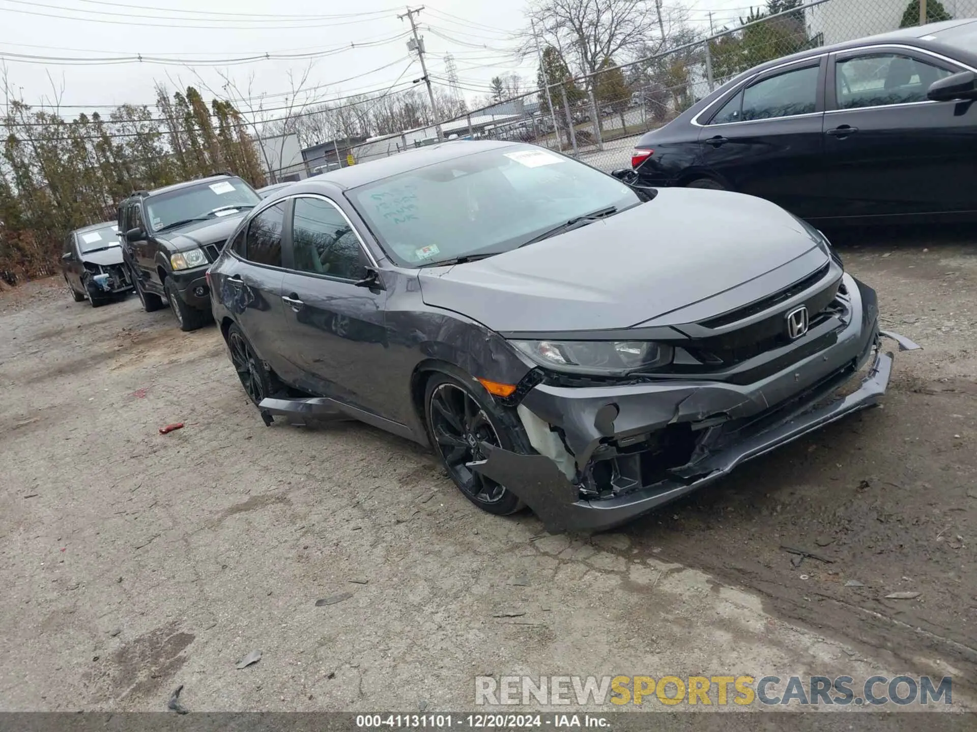 1 fotografías del automóvil dañado 2HGFC2F80KH592798 HONDA CIVIC 2019