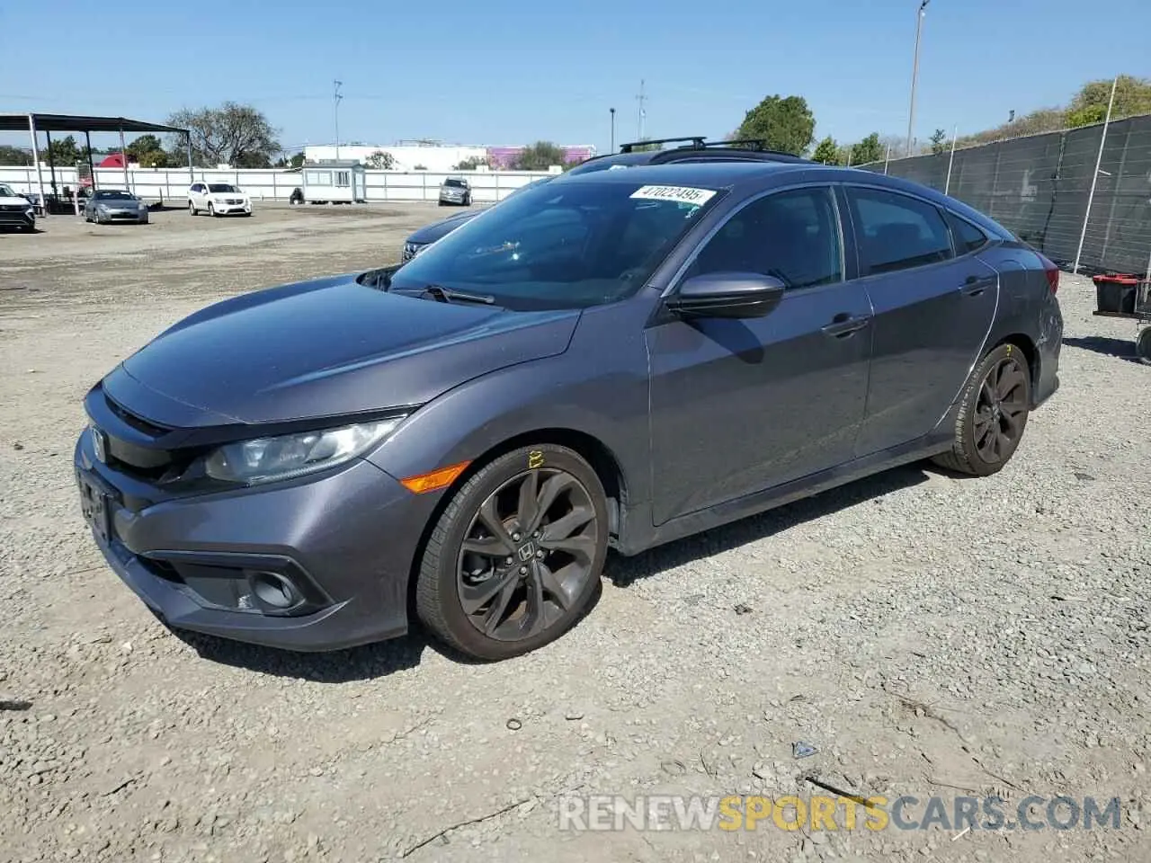 1 fotografías del automóvil dañado 2HGFC2F81KH513137 HONDA CIVIC 2019