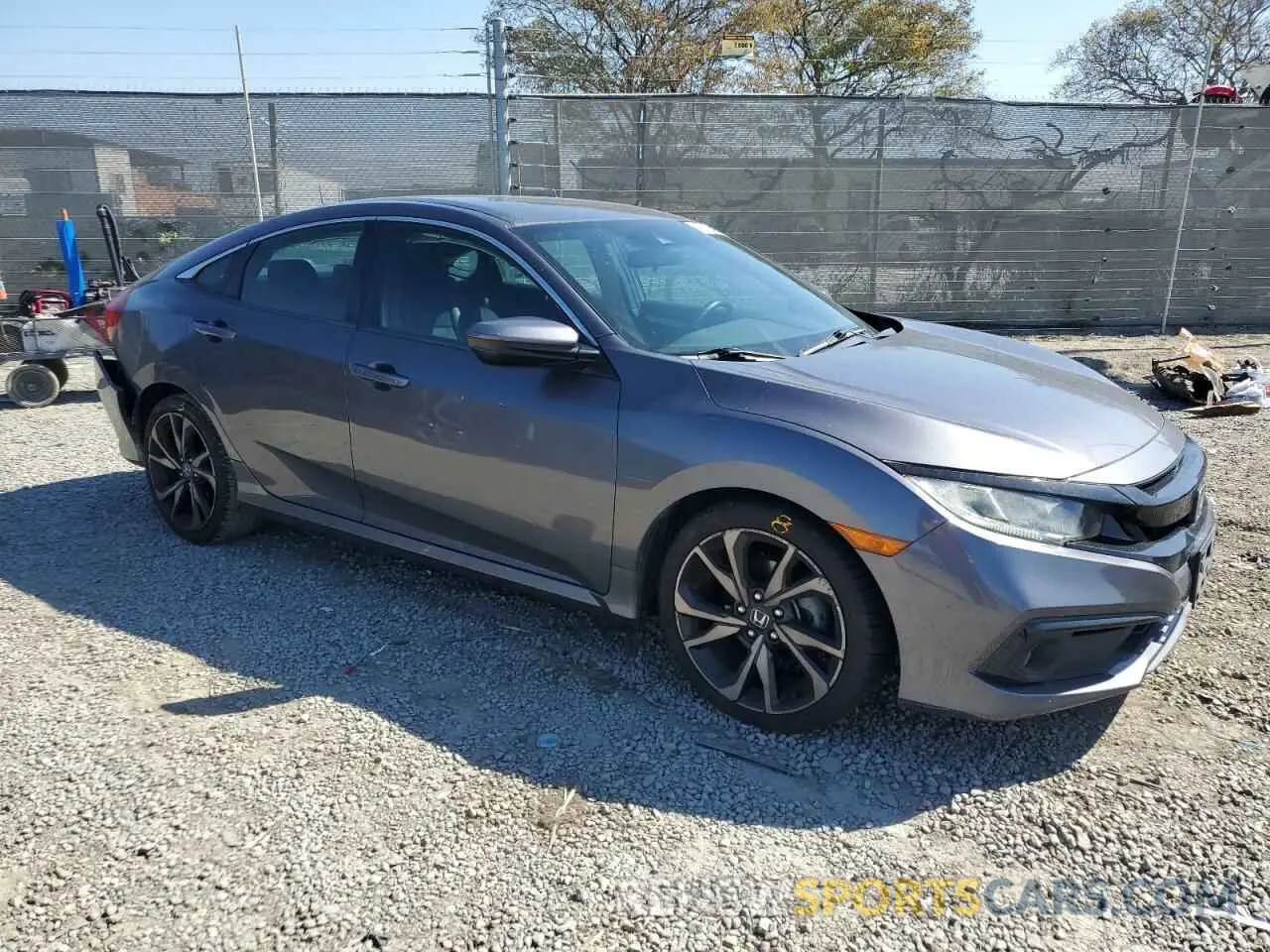 4 fotografías del automóvil dañado 2HGFC2F81KH513137 HONDA CIVIC 2019