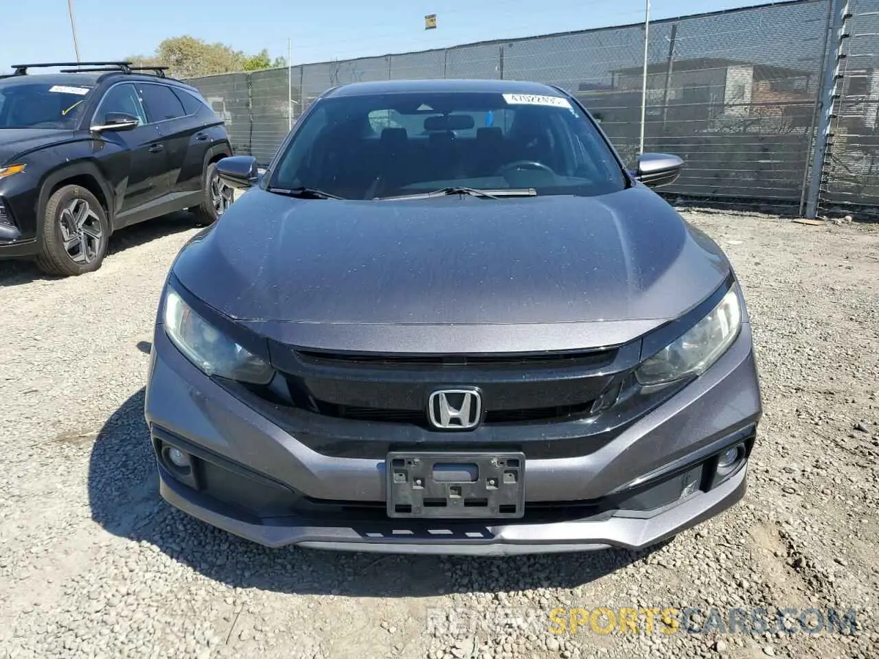 5 fotografías del automóvil dañado 2HGFC2F81KH513137 HONDA CIVIC 2019