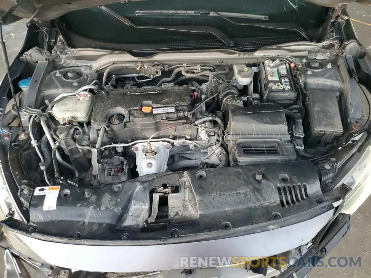 11 fotografías del automóvil dañado 2HGFC2F81KH528317 HONDA CIVIC 2019