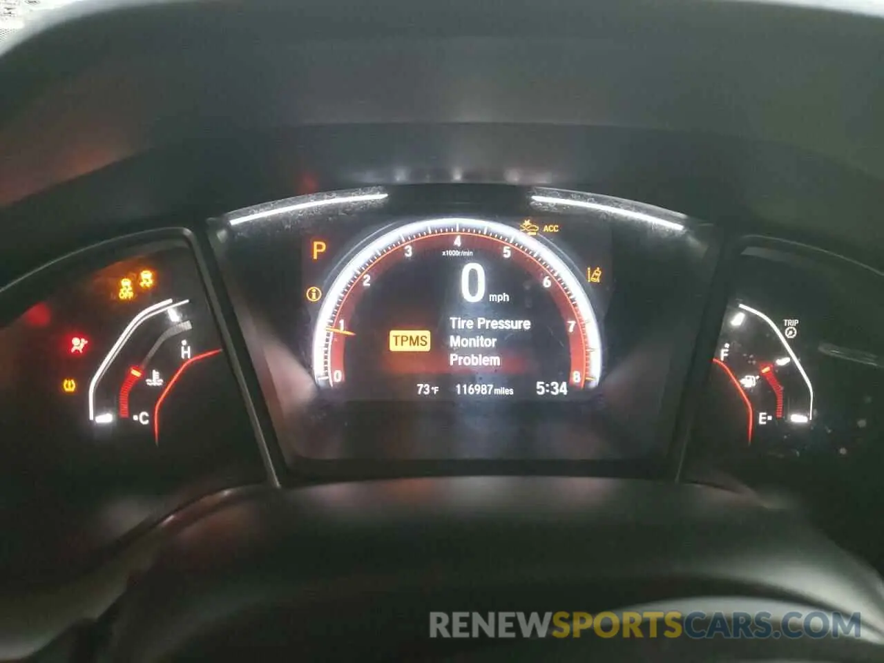 9 fotografías del automóvil dañado 2HGFC2F81KH528317 HONDA CIVIC 2019
