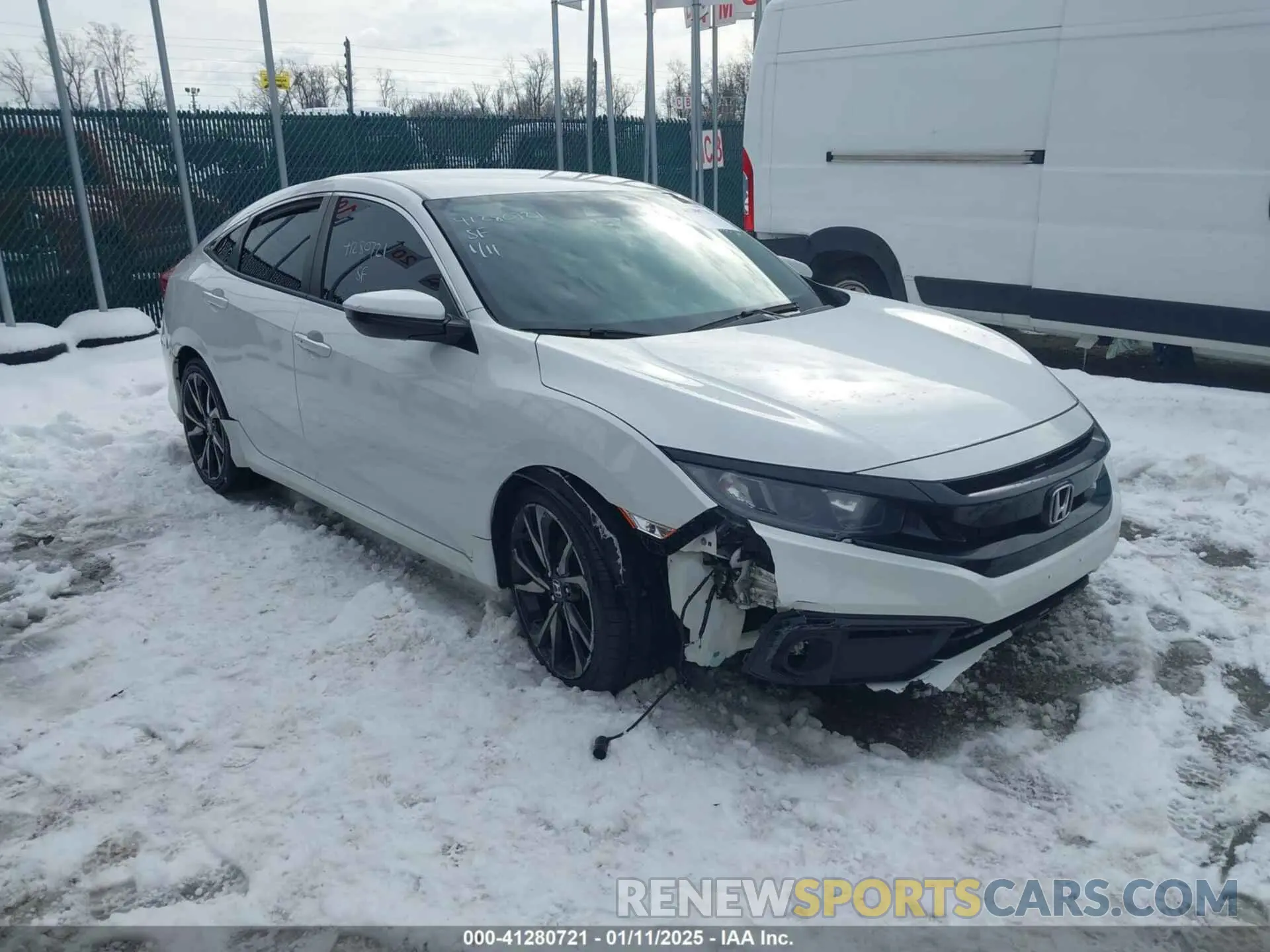 1 fotografías del automóvil dañado 2HGFC2F81KH528849 HONDA CIVIC 2019