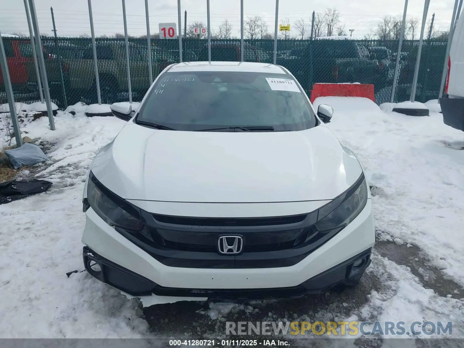 12 fotografías del automóvil dañado 2HGFC2F81KH528849 HONDA CIVIC 2019