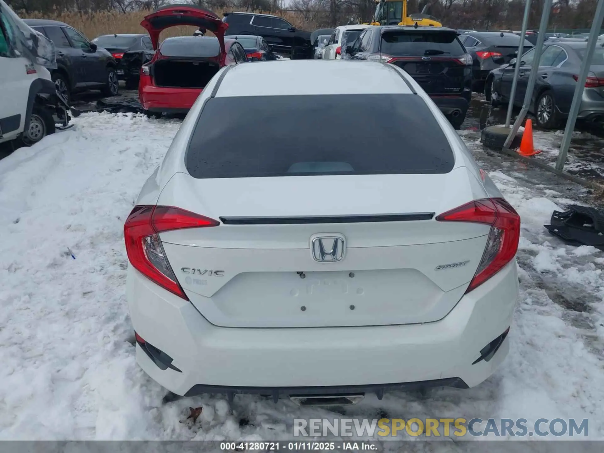 16 fotografías del automóvil dañado 2HGFC2F81KH528849 HONDA CIVIC 2019