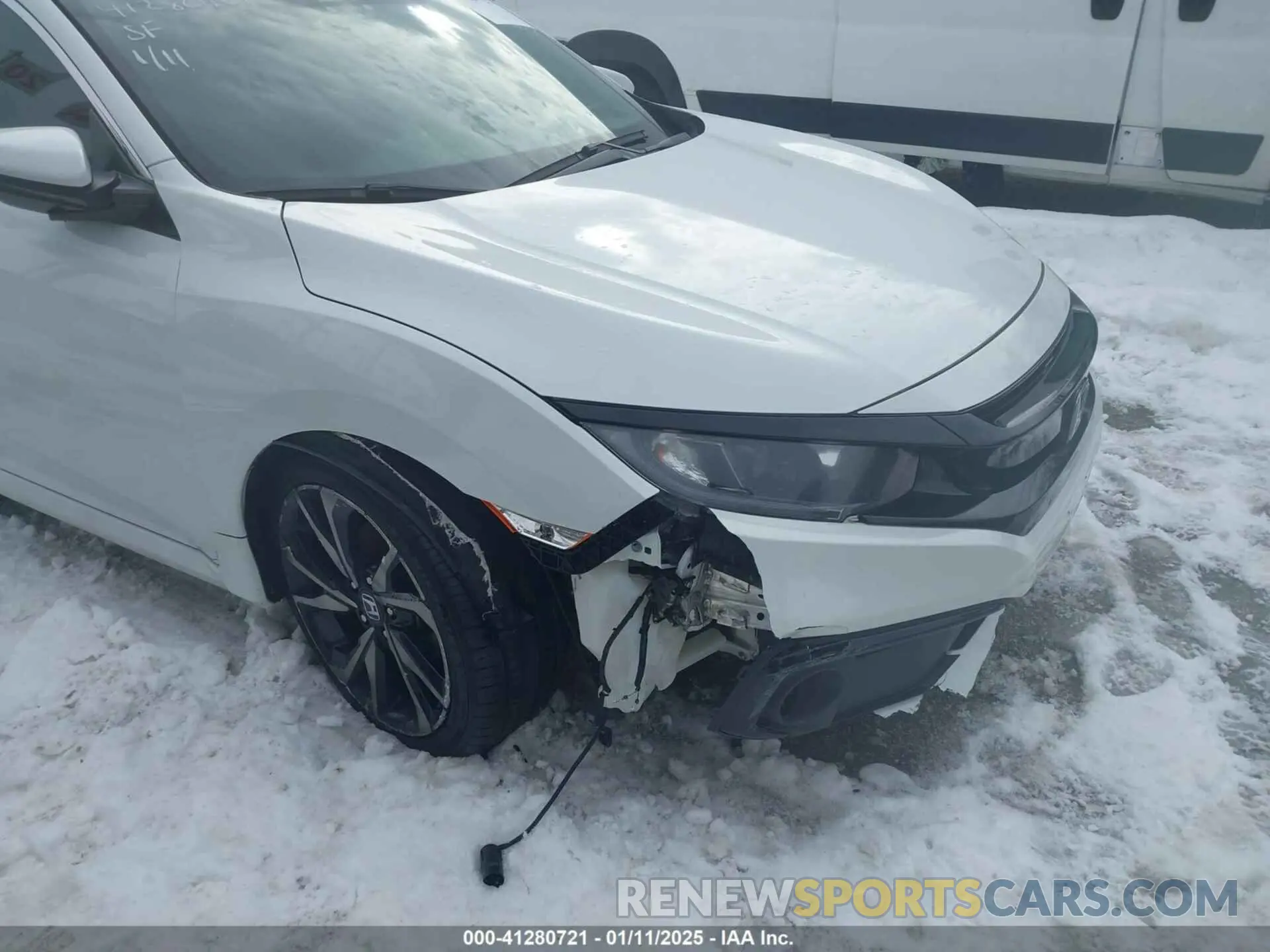 6 fotografías del automóvil dañado 2HGFC2F81KH528849 HONDA CIVIC 2019