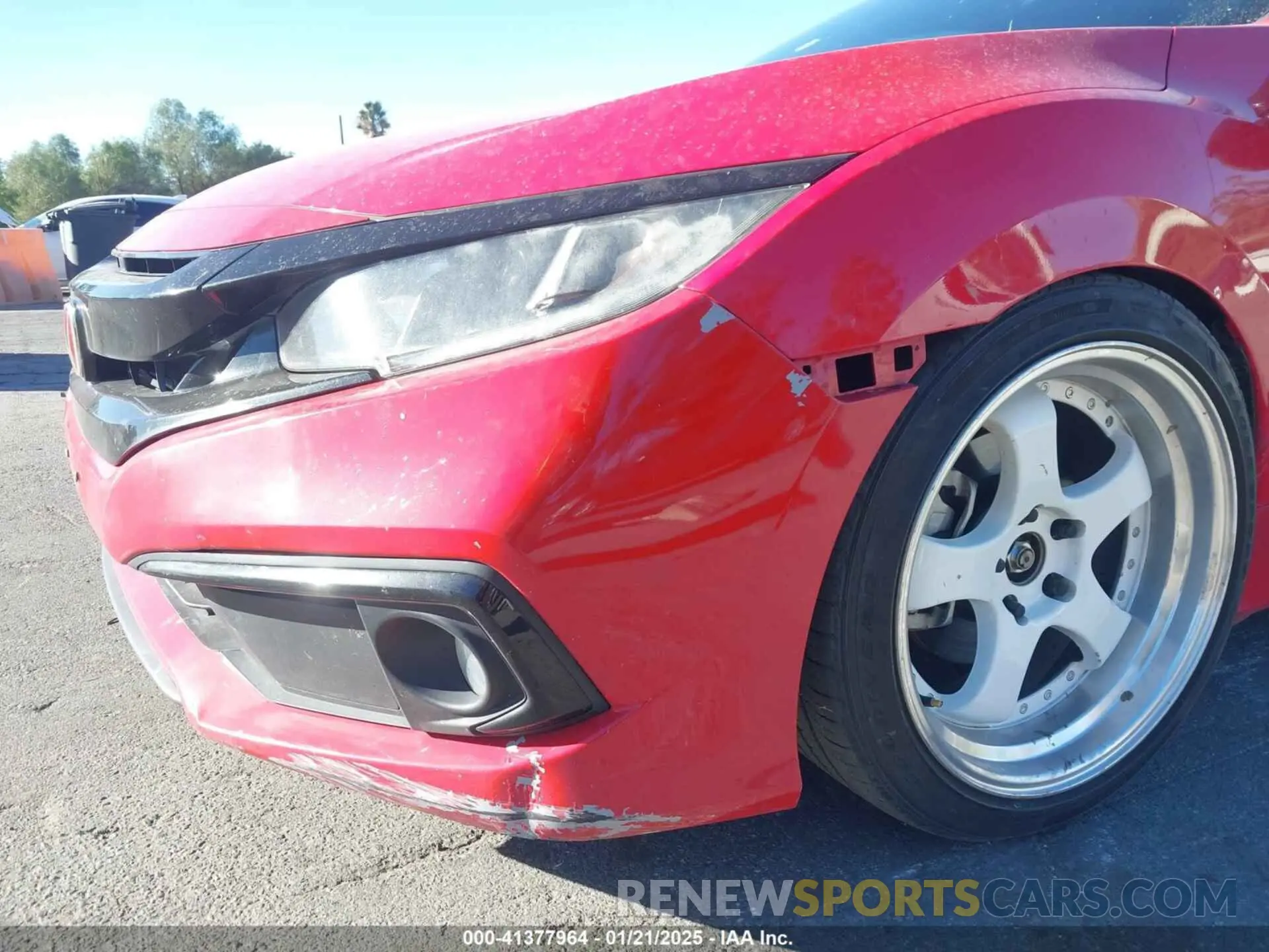 6 fotografías del automóvil dañado 2HGFC2F81KH538037 HONDA CIVIC 2019