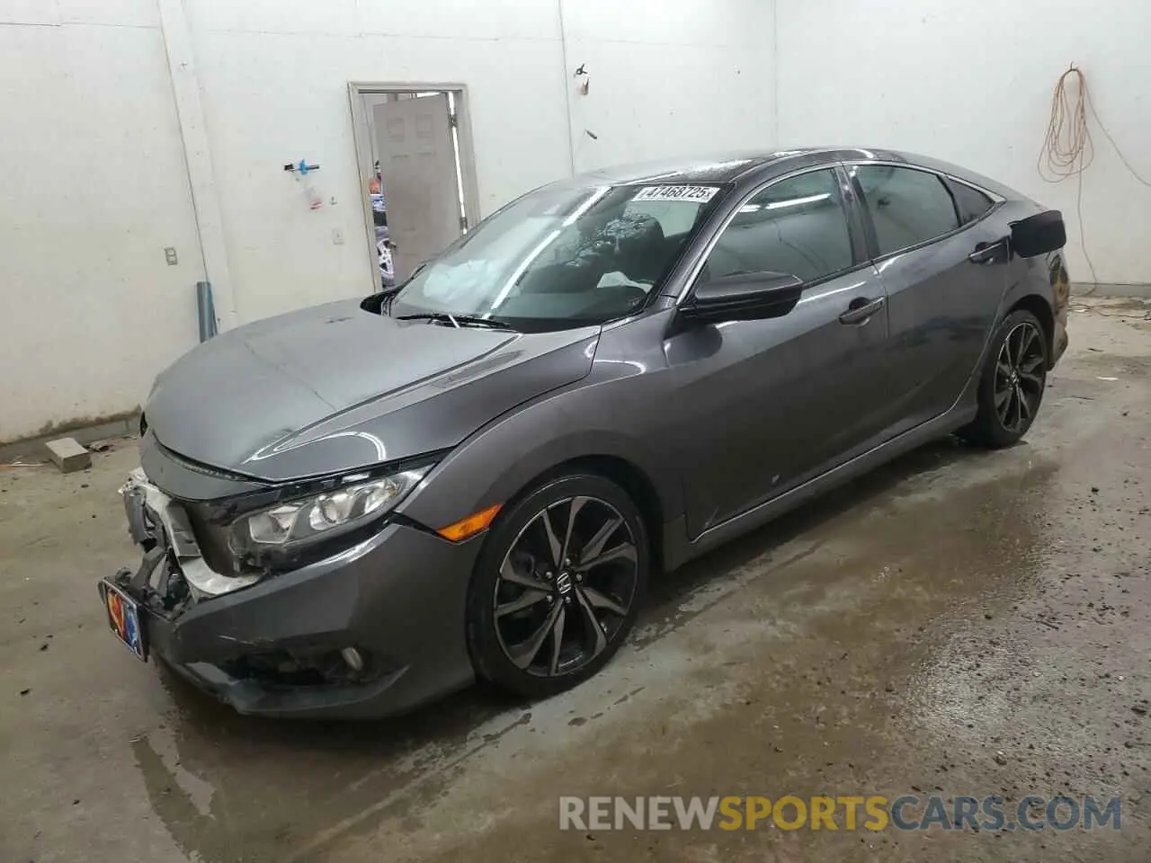 1 fotografías del automóvil dañado 2HGFC2F81KH545201 HONDA CIVIC 2019
