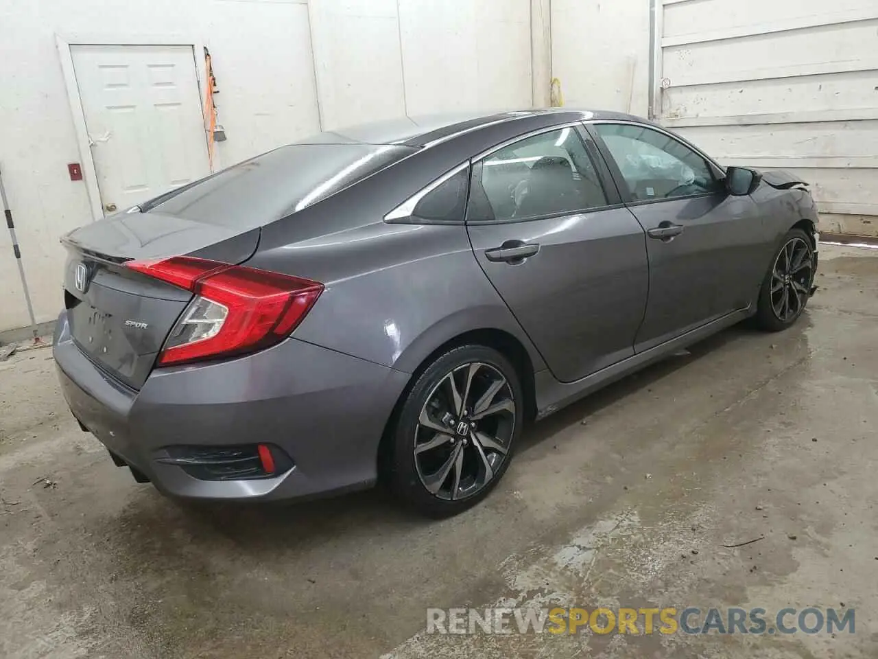 3 fotografías del automóvil dañado 2HGFC2F81KH545201 HONDA CIVIC 2019