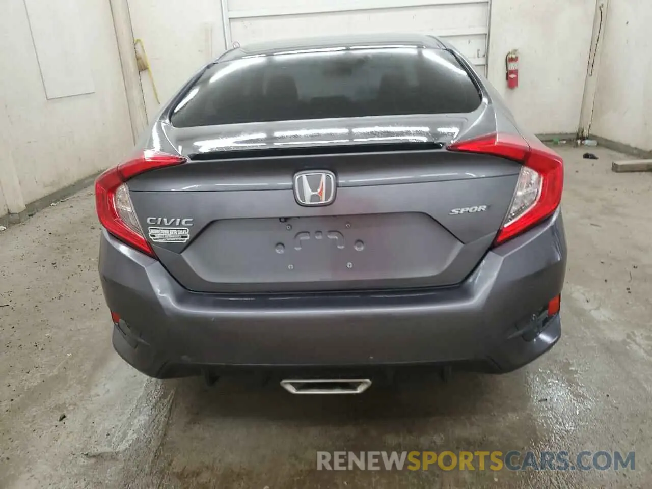 6 fotografías del automóvil dañado 2HGFC2F81KH545201 HONDA CIVIC 2019