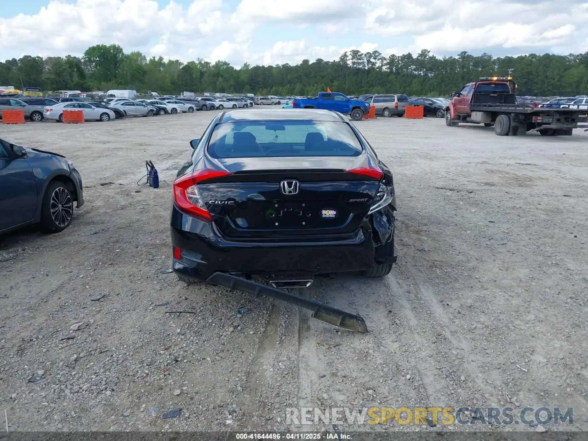 16 fotografías del automóvil dañado 2HGFC2F81KH548051 HONDA CIVIC 2019