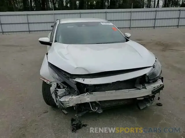 10 fotografías del automóvil dañado 2HGFC2F81KH574813 HONDA CIVIC 2019