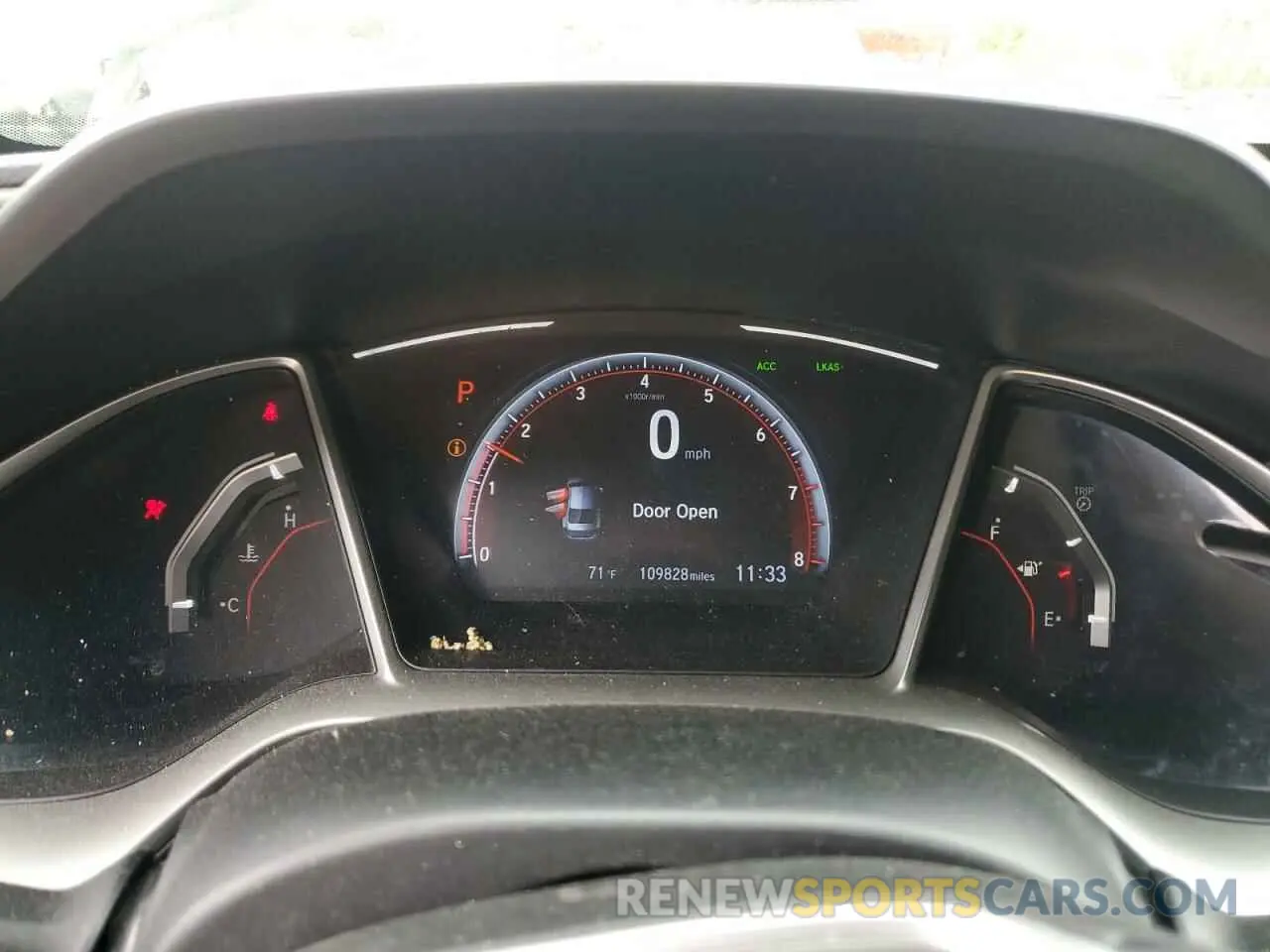 9 fotografías del automóvil dañado 2HGFC2F81KH574813 HONDA CIVIC 2019