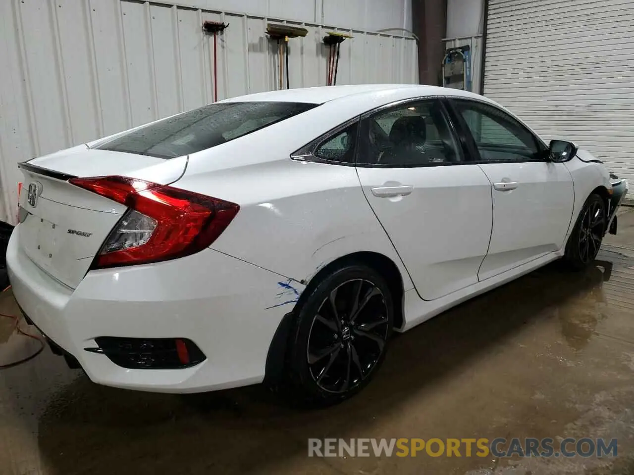 3 fotografías del automóvil dañado 2HGFC2F81KH594141 HONDA CIVIC 2019