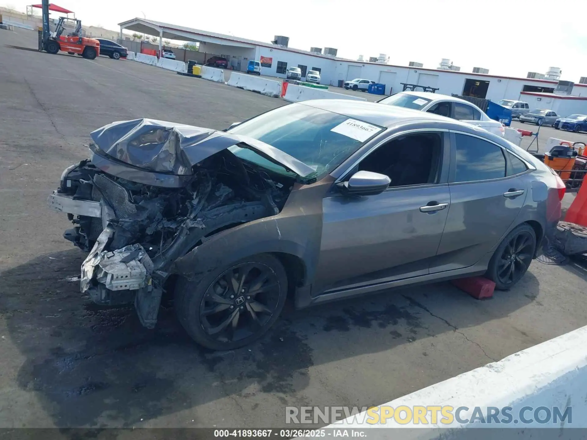 14 fotografías del automóvil dañado 2HGFC2F82KH511252 HONDA CIVIC 2019