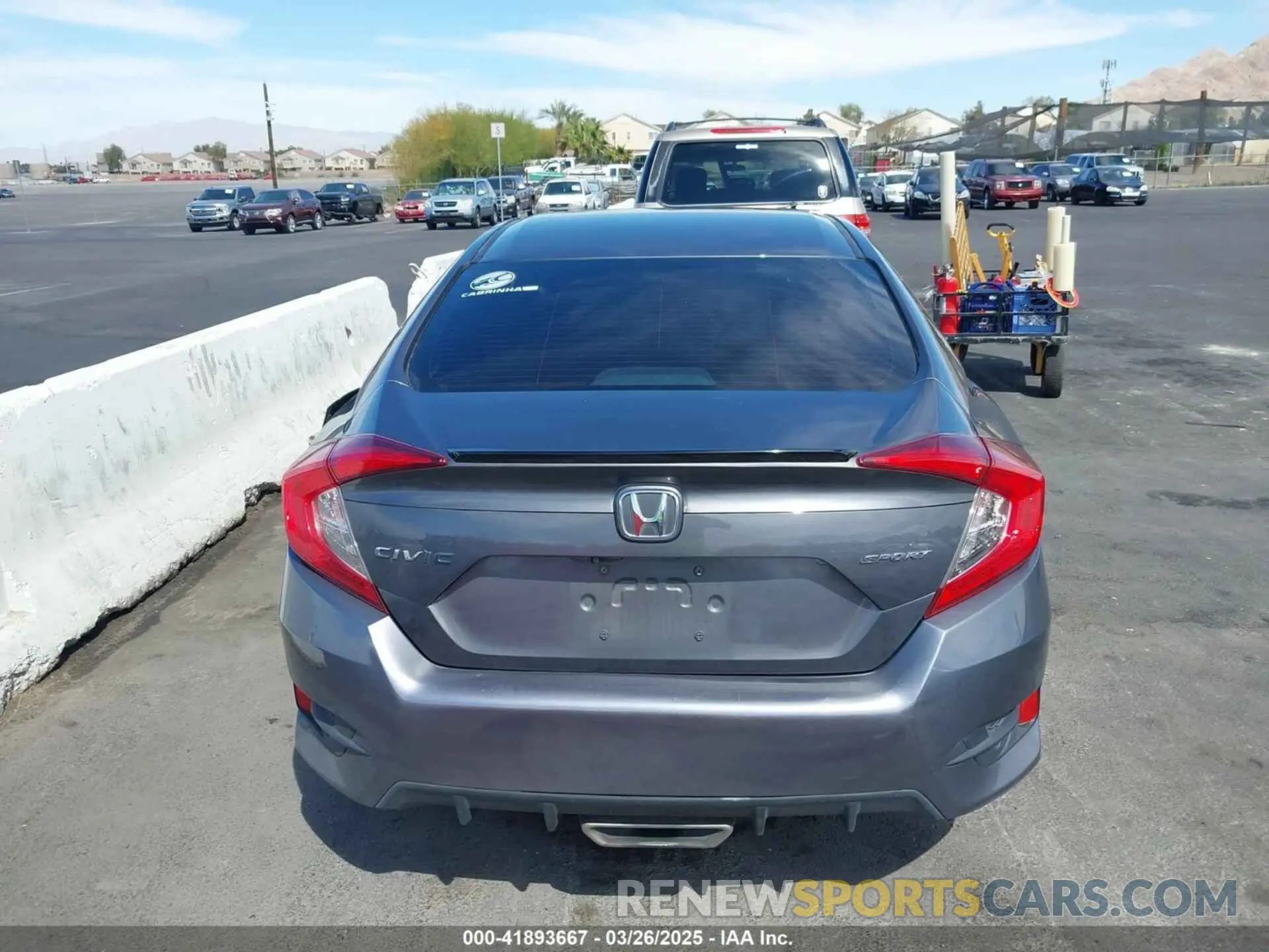 16 fotografías del automóvil dañado 2HGFC2F82KH511252 HONDA CIVIC 2019