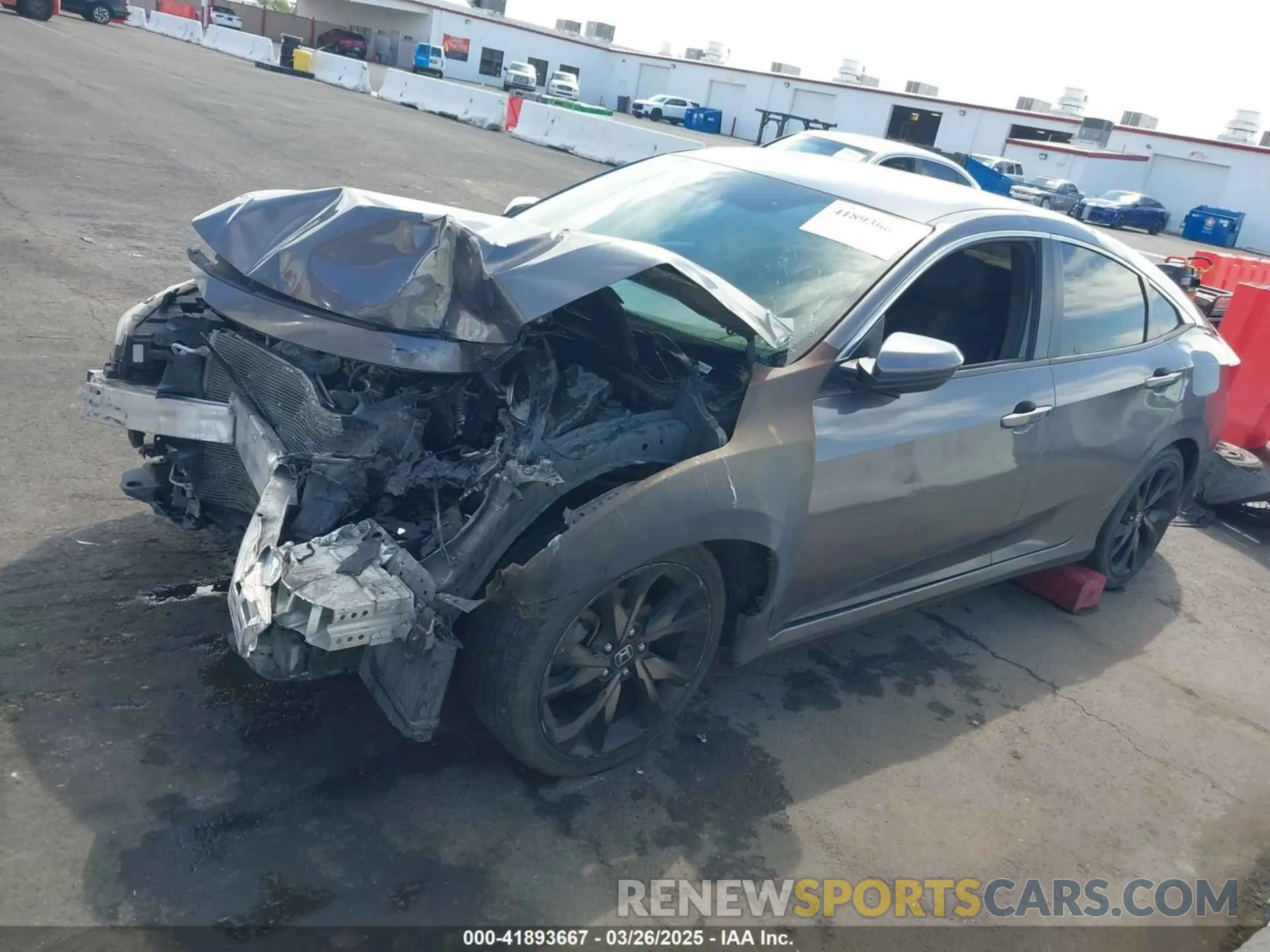 17 fotografías del automóvil dañado 2HGFC2F82KH511252 HONDA CIVIC 2019