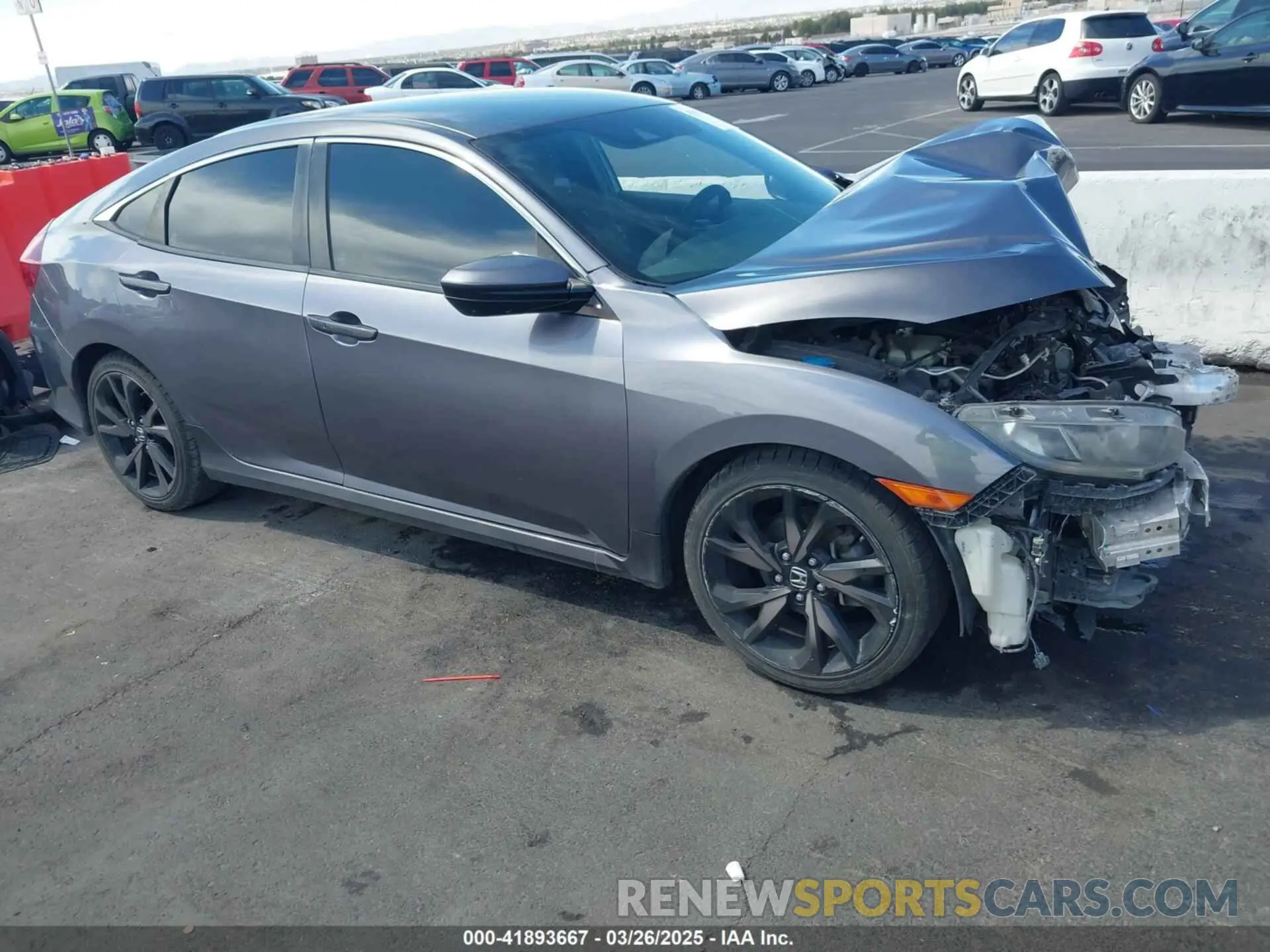 18 fotografías del automóvil dañado 2HGFC2F82KH511252 HONDA CIVIC 2019