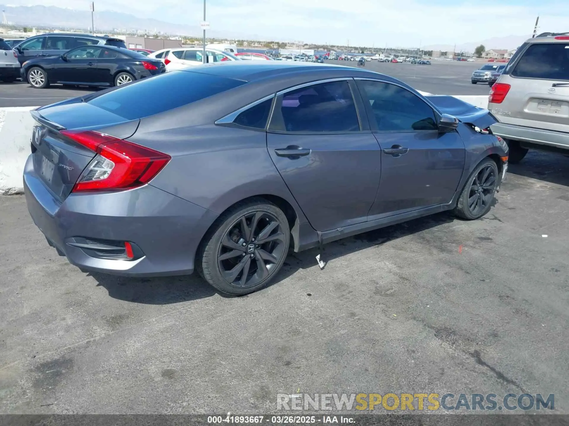 4 fotografías del automóvil dañado 2HGFC2F82KH511252 HONDA CIVIC 2019