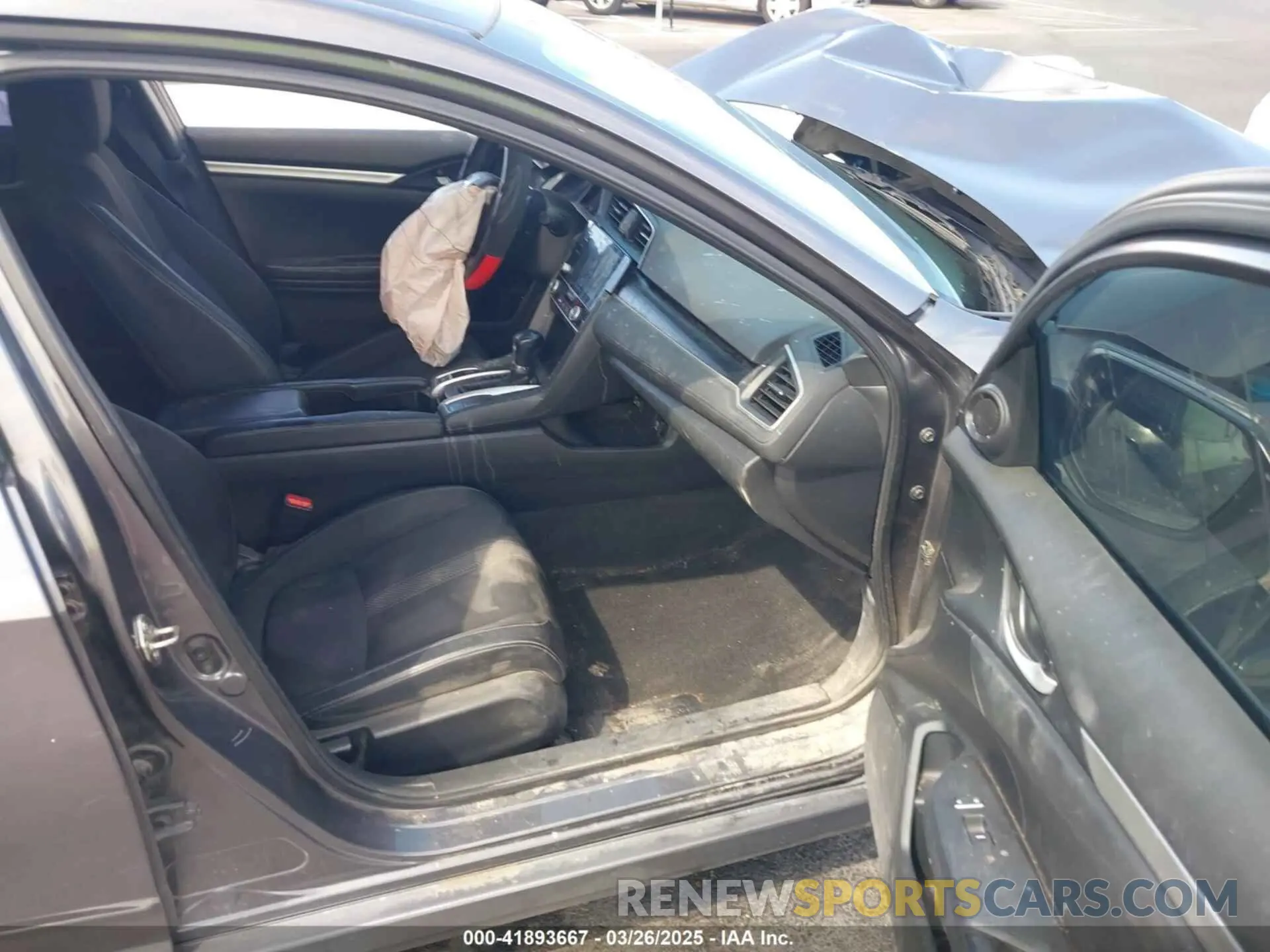 5 fotografías del automóvil dañado 2HGFC2F82KH511252 HONDA CIVIC 2019